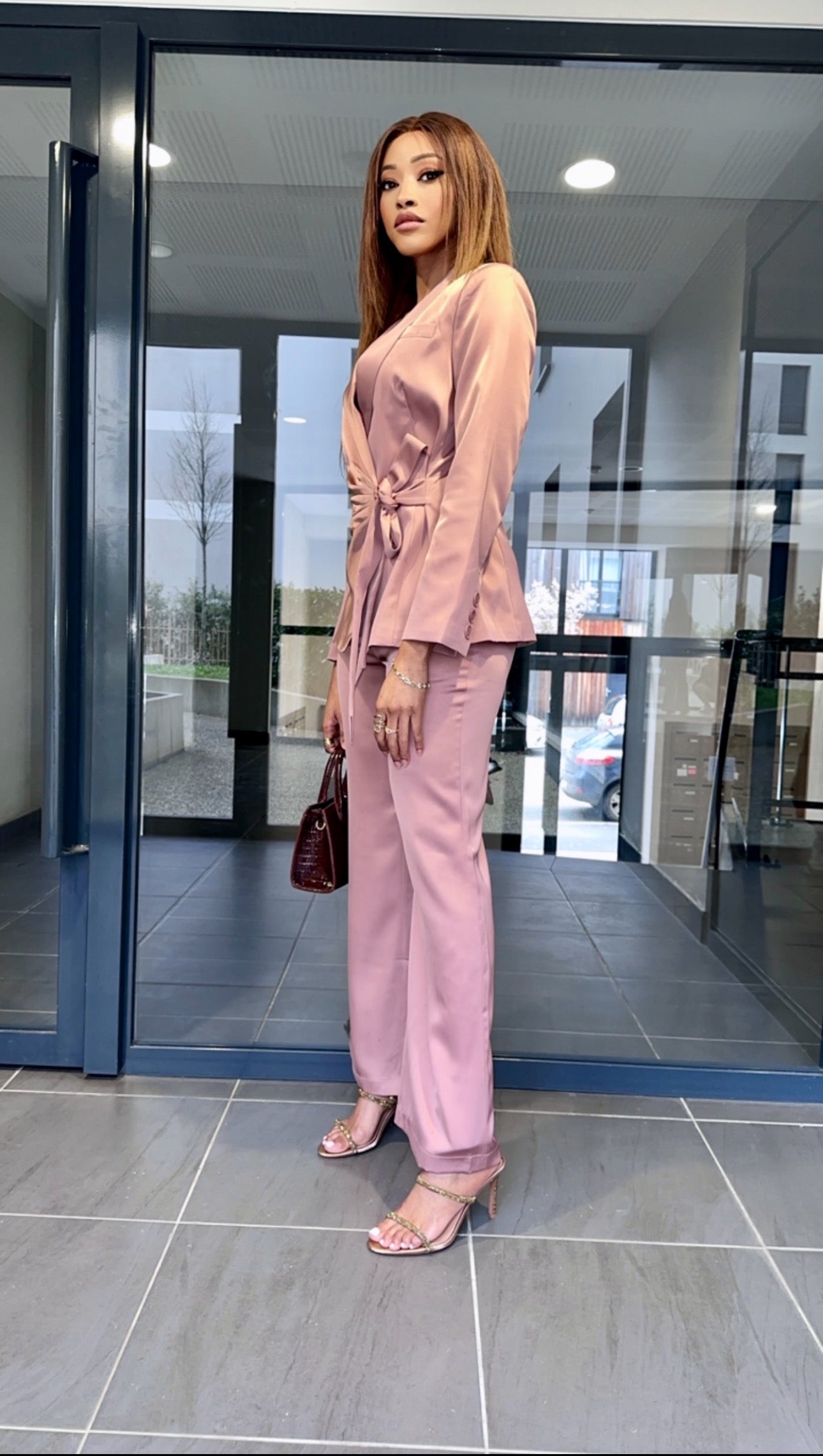 Ensemble blazer Or