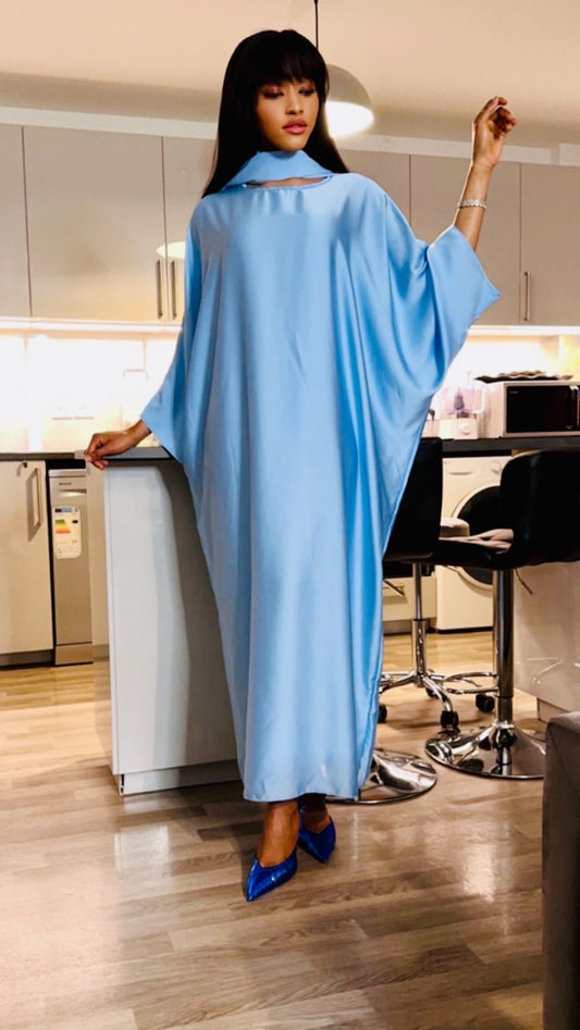 Robe Ample Oumi bleue