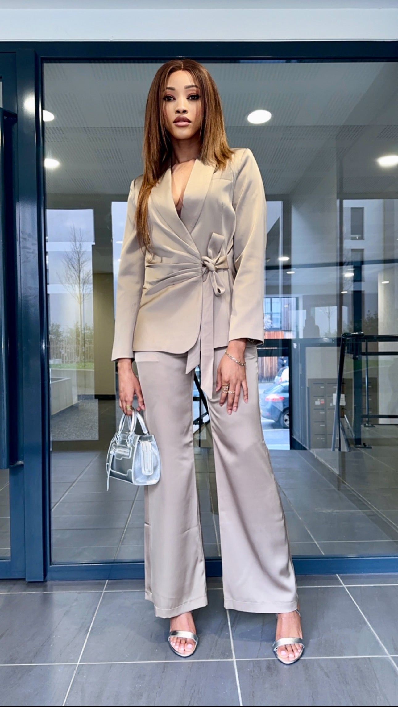 Ensemble blazer Or