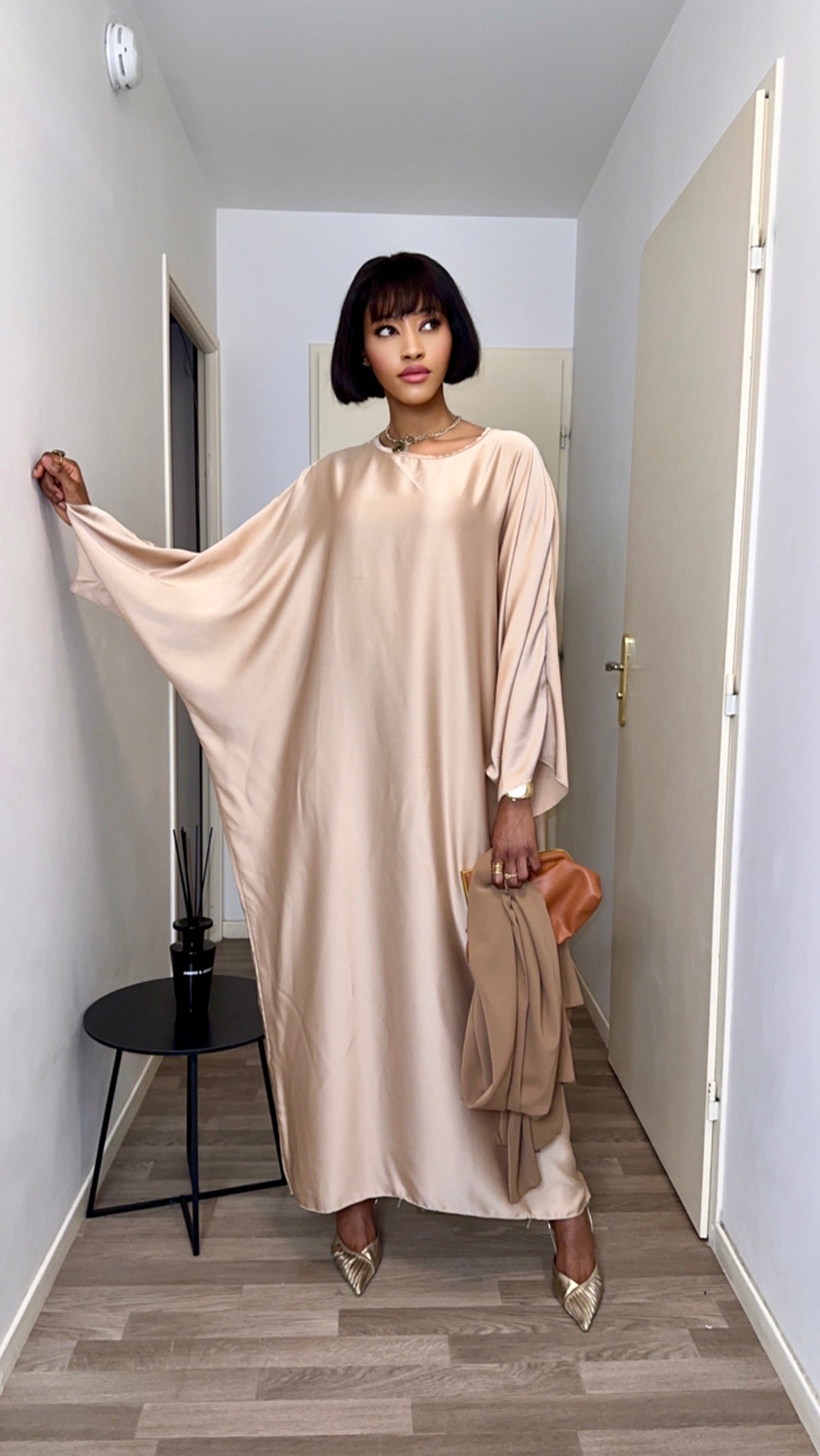 Robe Ample Oumi beige