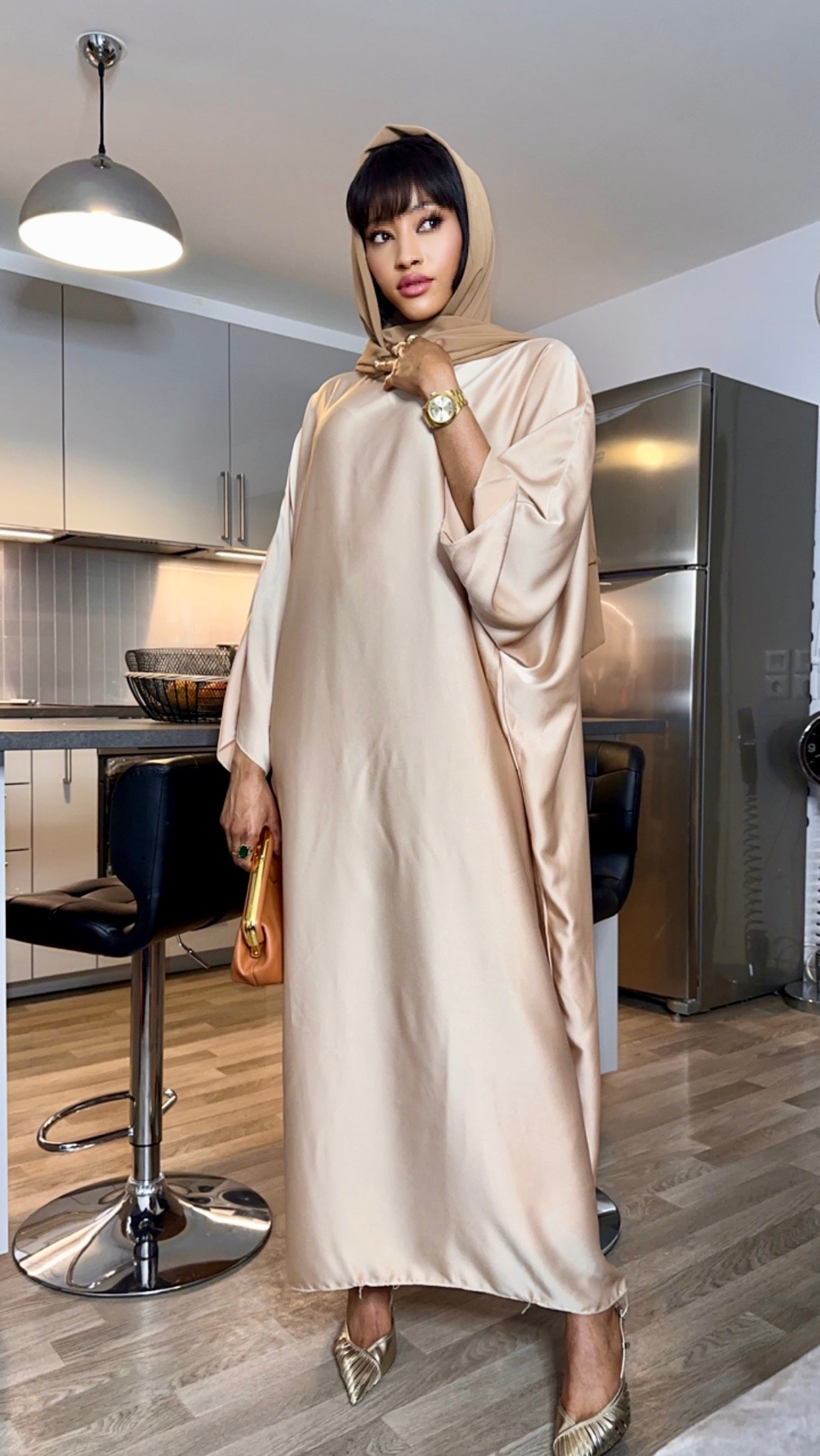 Robe Ample Oumi beige