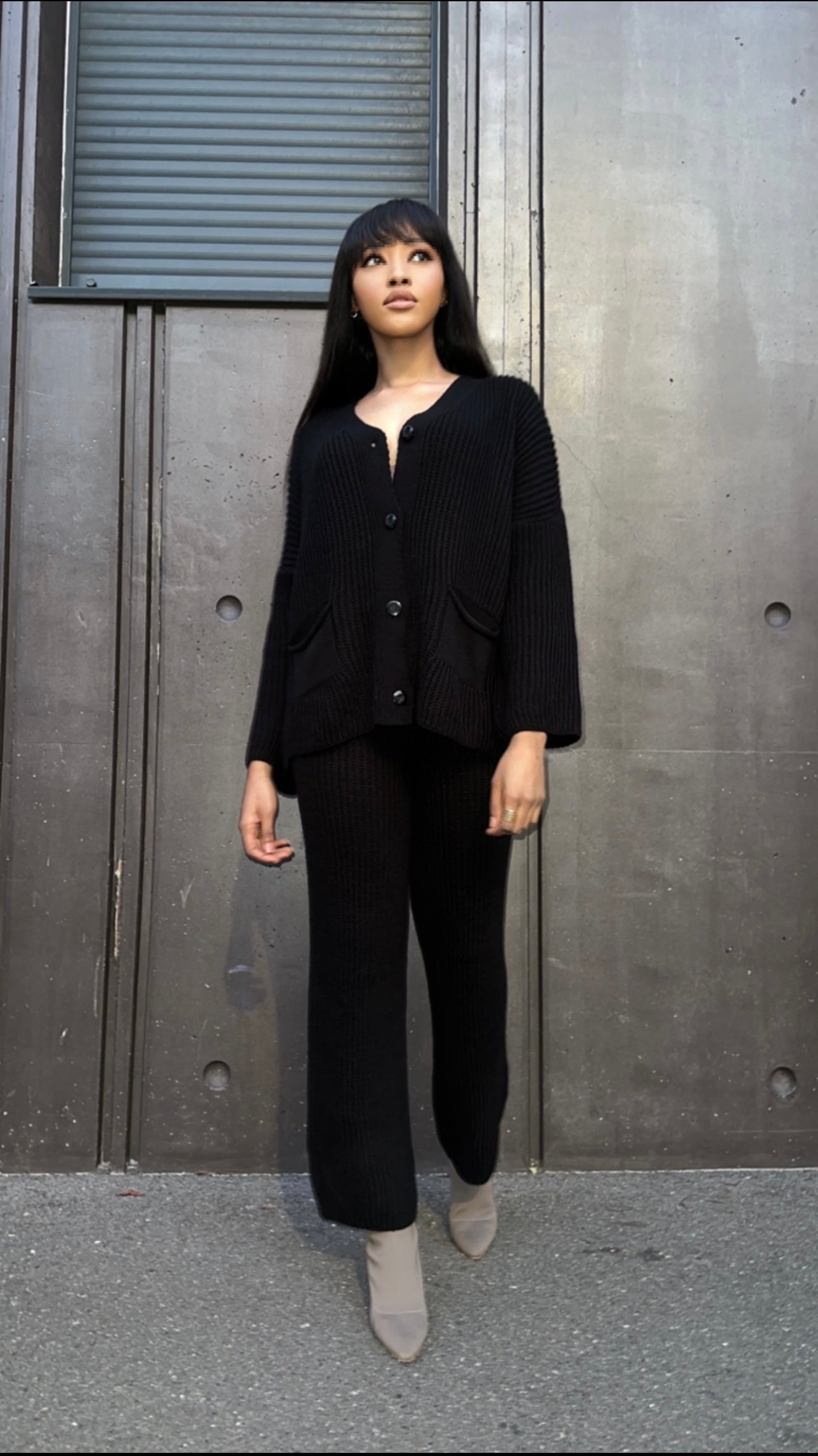 Ensemble warm gris