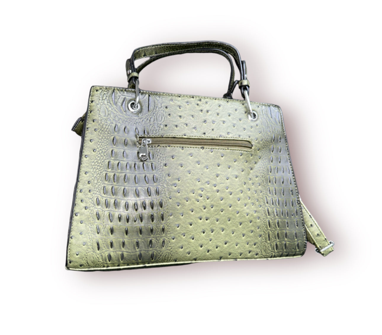 Sac croco vert
