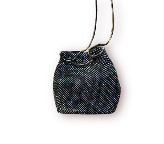 Sac à strass noir