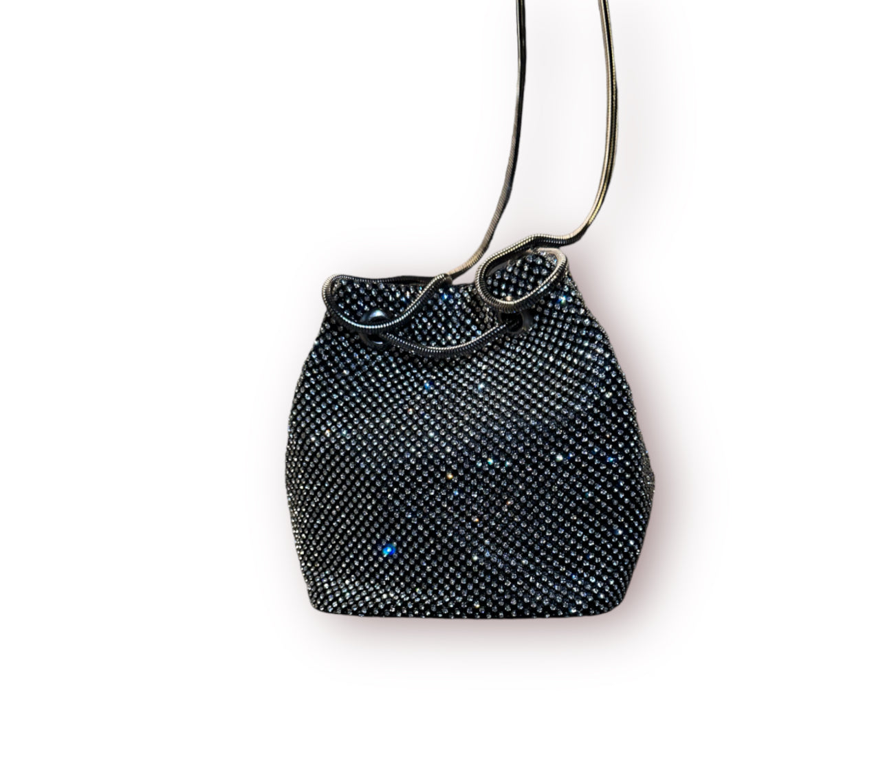 Sac à strass gris
