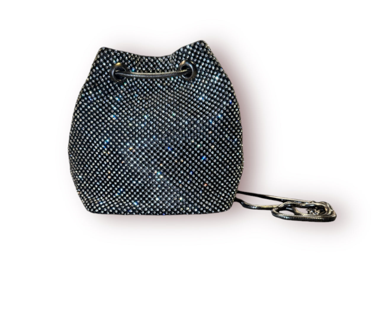 Sac à strass gris