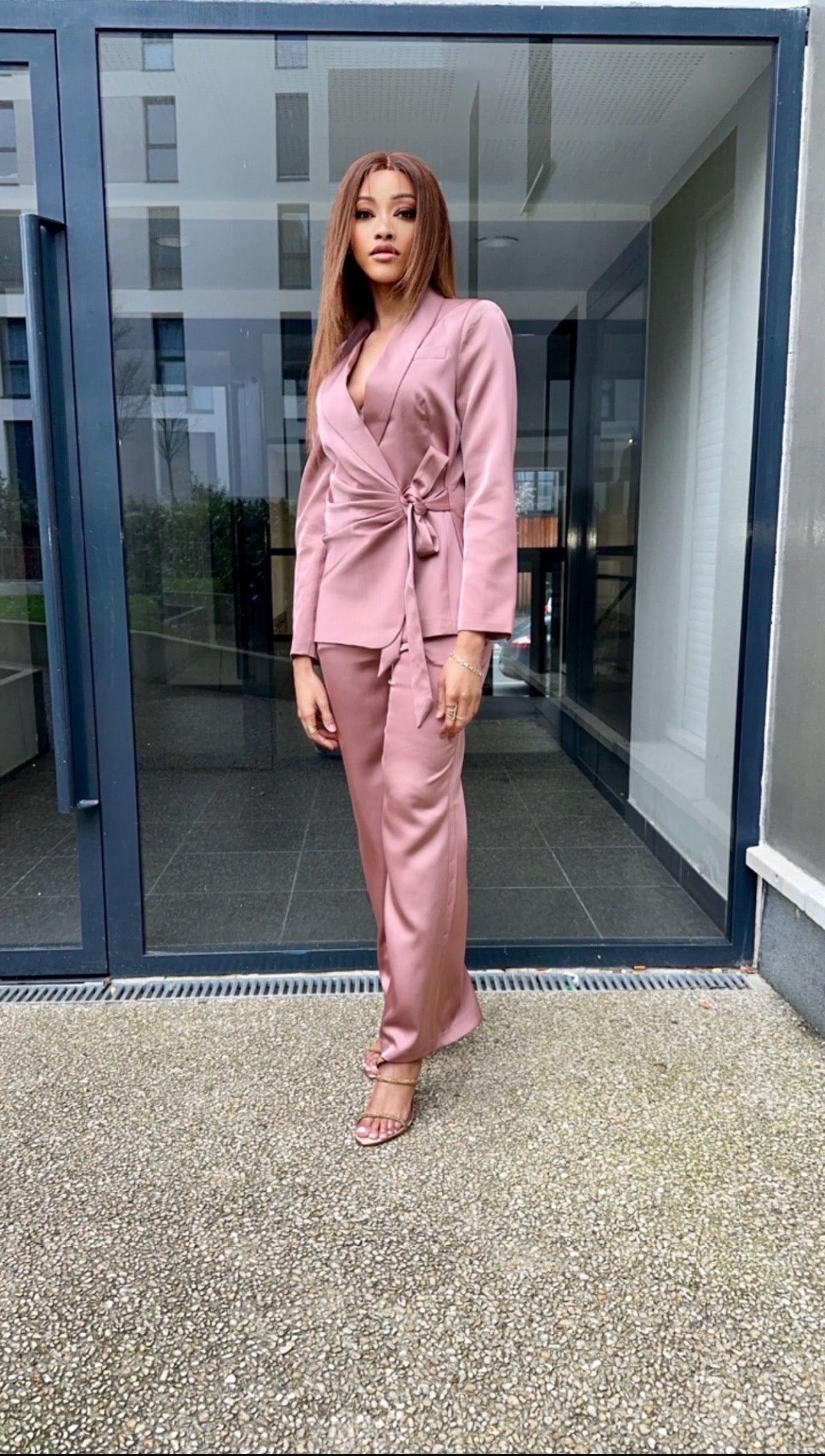Ensemble blazer Or