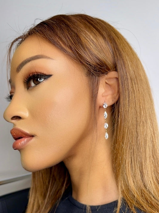 Boucles d'oreilles claires