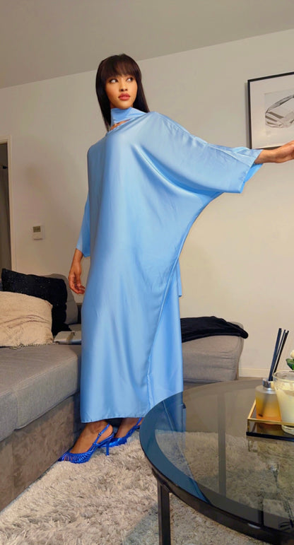 Robe Ample Oumi bleue