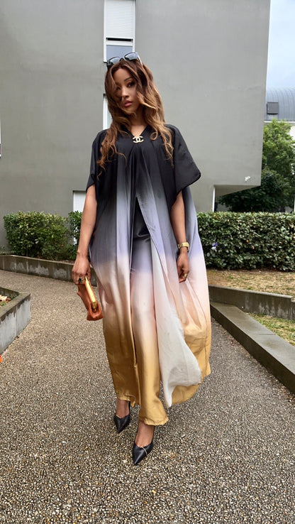 Ensemble kimono dégradé