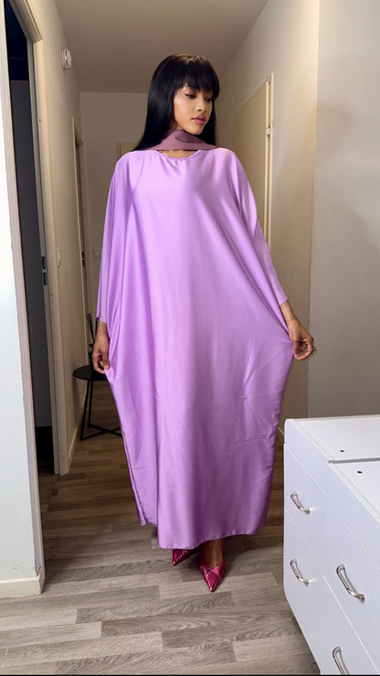 Robe Ample Oumi turquoise