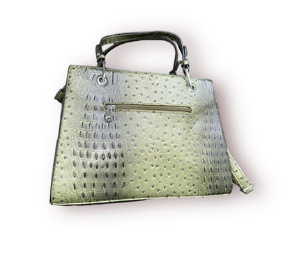 Sac croco vert